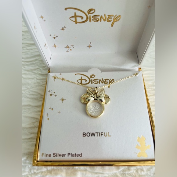 Bauble Bar Minnie Mouse Necklace, New in Box - Picture 1 of 3